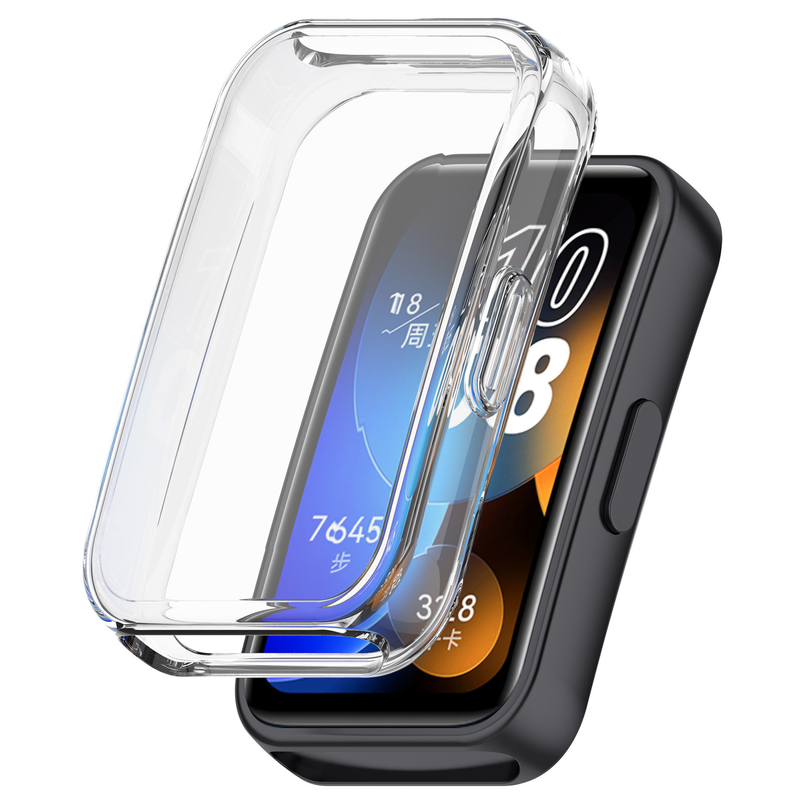 Xinyuan Shuntong is suitable for the full tpu protective case of Huawei Band 10 and the NFC soft rubber case of Huawei Band 9/8 Item Picture