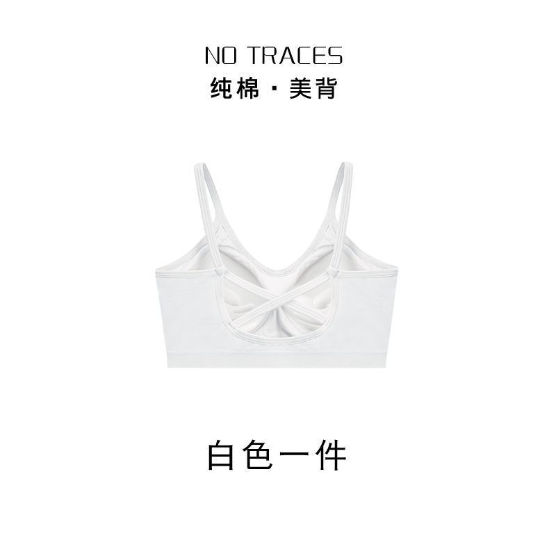 Copa fija ropa interior de mujer espalda sin anillo de acero sujetador de elevación contra caída de pecho ropa interior deportiva fábrica de comercio