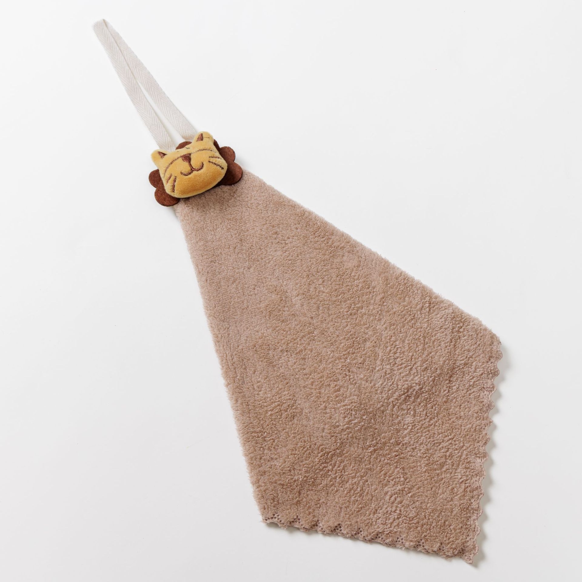 타이거(갈색 사각 스카프) (실사,고화질)