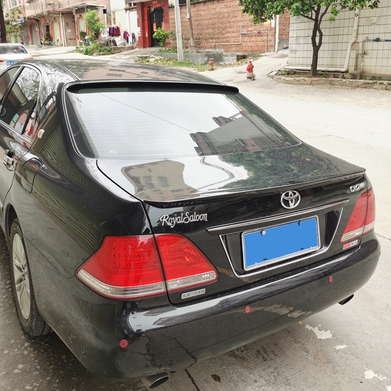Suitable for 2005-2009 Toyota Crown Roof Wing, 12Th Generation Old Crown Modified Roof Wing Without Punching Fixed Wing