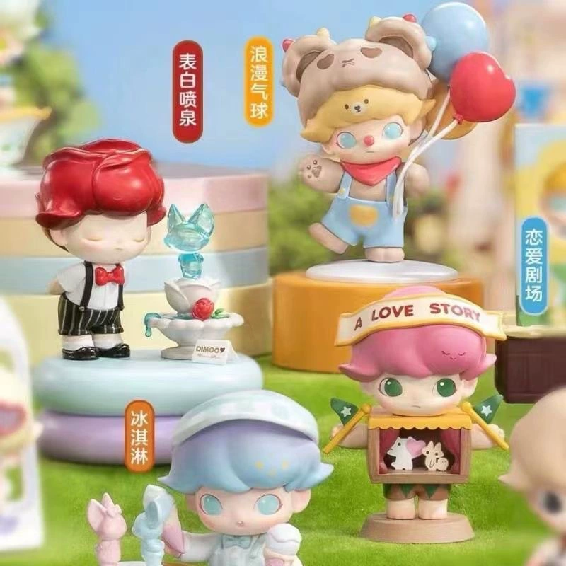 Pop Mart DIMOO серия «День свиданий» фигурка в слепой коробке, модные игрушки и подарки, украшение, версия для родины, высокое качество