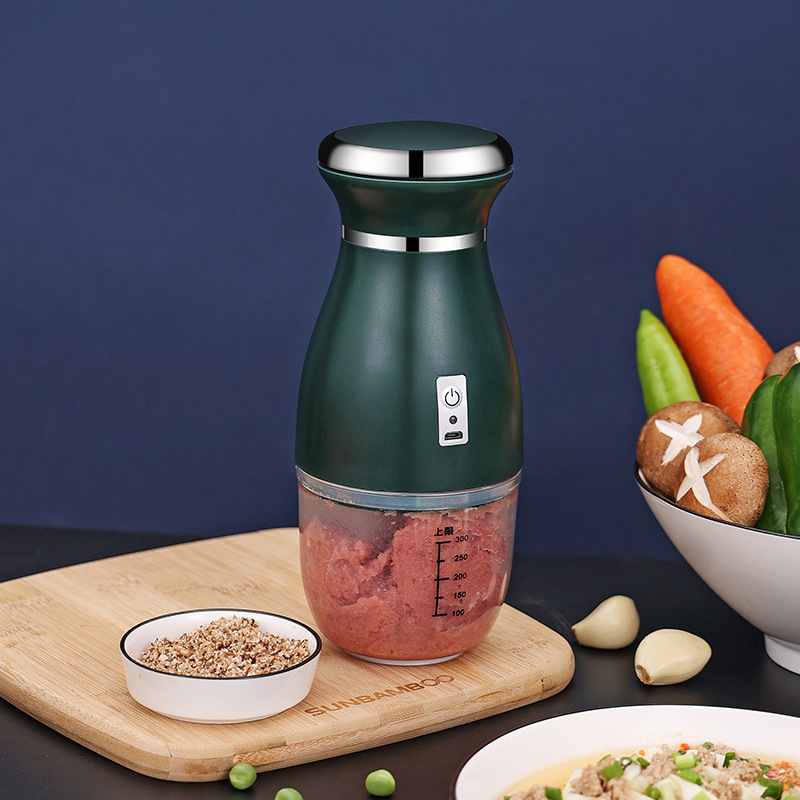 Picadora de carne máquina de suplemento alimenticio eléctrico para el hogar máquina de cocina pequeña exprimidor multifunción molinillo de ajo automático