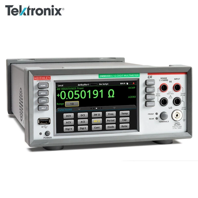 Tektronix TEKTRONIX Кишили KEITHLEY Сенсорный экран Настольный мультиметр DMM6500 DAQ6510
