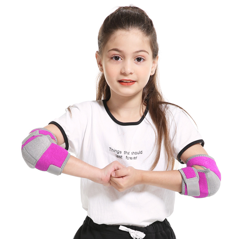 Codo DE LOS NIÑOS deportes baile patinaje montar fútbol anti-caída colisión brazo protector danza arrastrándose en stock