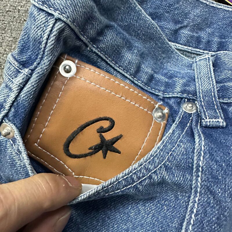 American Trendy New Casual Set Autumn and Winter Denim Jacket Street Style Unisex Windproof Jeans in Stock