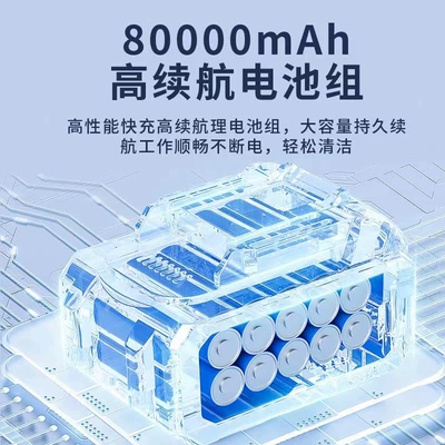 High pressure car wash water gun: Wireless Household Car Washing Machine Car