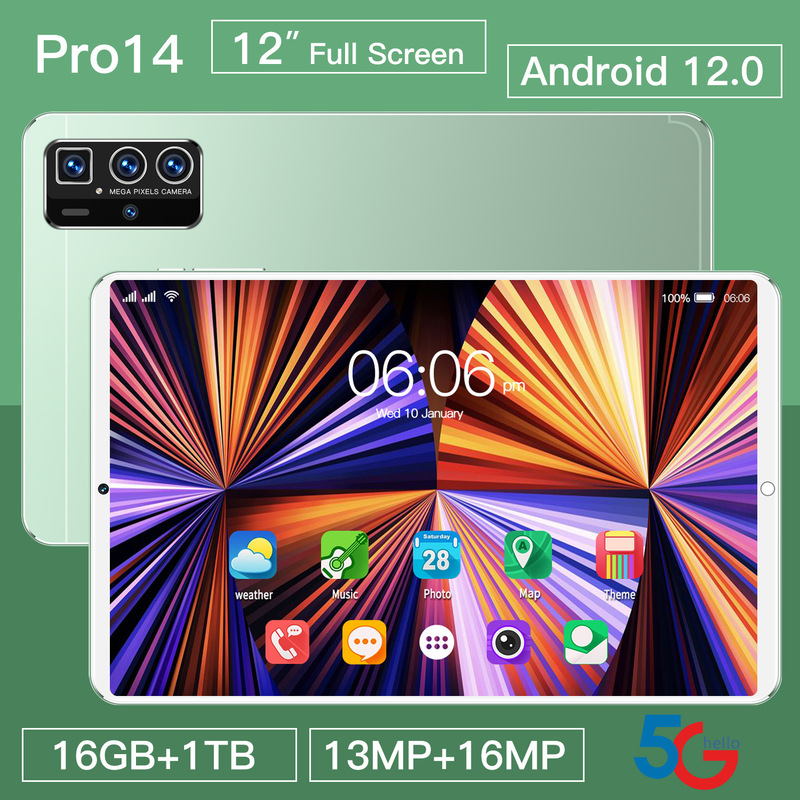 Cross-border exclusive for Pro14 new in stock smart tablet source manufacturers global version low price (explosive)