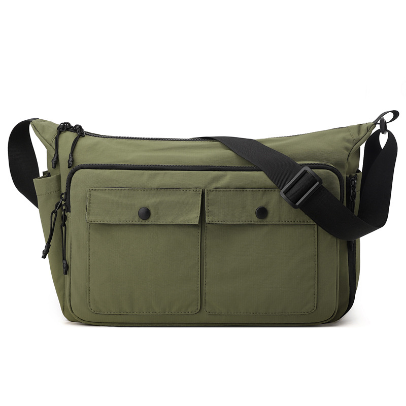 WEPOWER nuevo bolso cruzado de estilo coreano simple para hombres bolso de mensajero casual de moda bolso de hombro de estilo universitario japonés