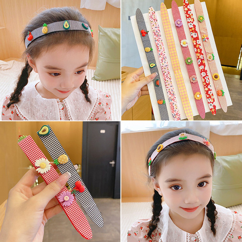 Velcro headband for women with broken hair and bangs, children's artifact headband, magic post headband, hair band, summer hair binding
