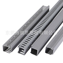 KaiSheng PVC 塑料布線用品工業用自走高品質開槽型電櫃理線明