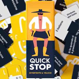 跨境货源游戏卡牌QuickStop - Das Buchstaben-Duell