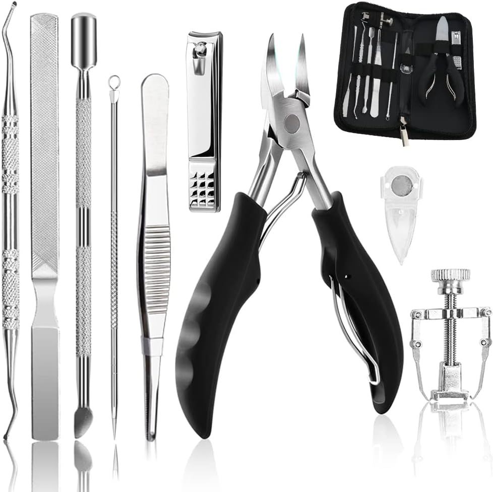 Alicates cortaúñas acero inoxidable para uñas encarnadas