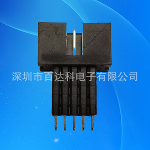 Customized Connector Jian Niu 2.54 Pitch Double Row Covered Multi-Plastic Direct Plug Series Rohs