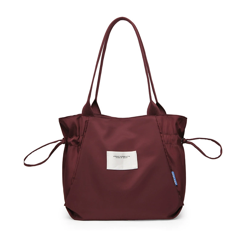 Capacious nylon bag for mother and baby for leisure one shoulder, for import