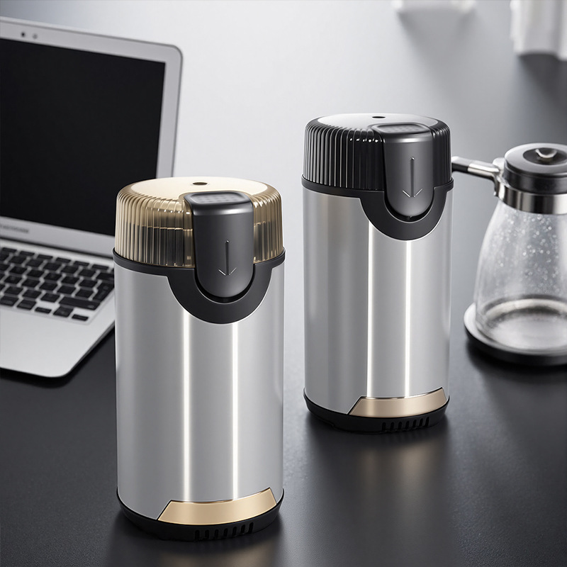 Molinillo de granos de café multifuncional, máquina de café eléctrica, molinillo portátil, molino doméstico, prensa automática de polvo