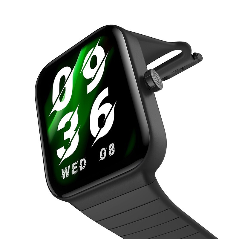 Hot Idw15 Smart Watch 1.8" Alexa Fitness Watch Tracker Heart Rate Monitoring Sleep Calories