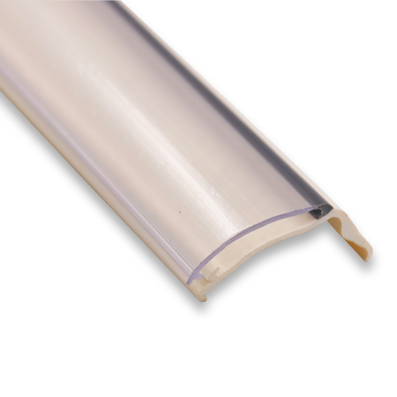Extrusión de PVC extrusión de PVC blando y duro serie de coextrusión de plástico tirado a mano supermercado etiqueta cubierta de dibujo de molde de apertura image 4