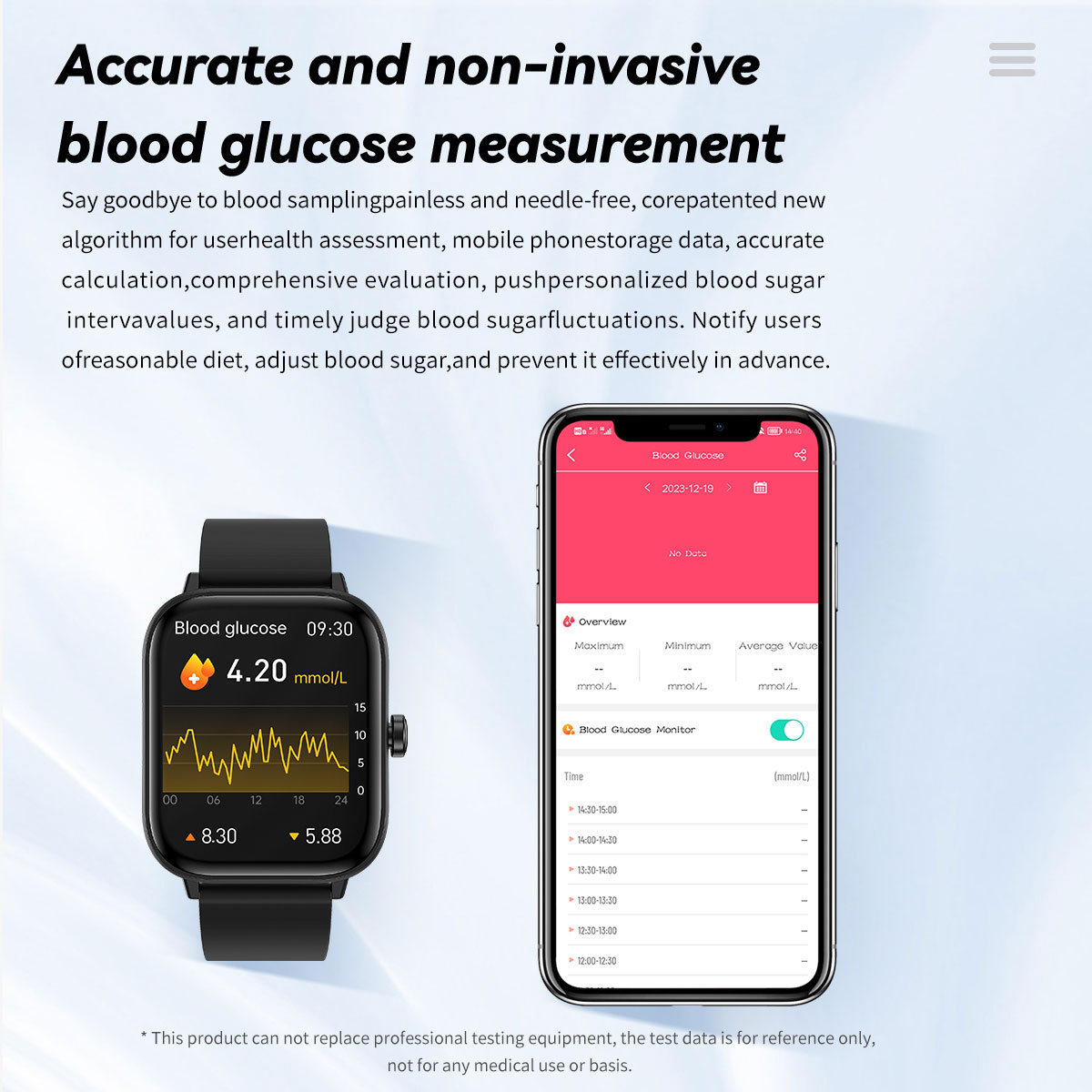 New G42 smartwatch Bluetooth Talk HRV function Blood glucose undefined