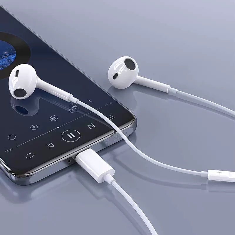 Apple, наушники, совместимый iPhone 5/6/7/8, микрофон, проводной контроль, iphone