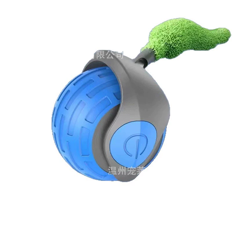 Automatic Interactive Cat Toy Ball, Smart Electric Jumper, Multiple Rope & Bell Options, 80 g
