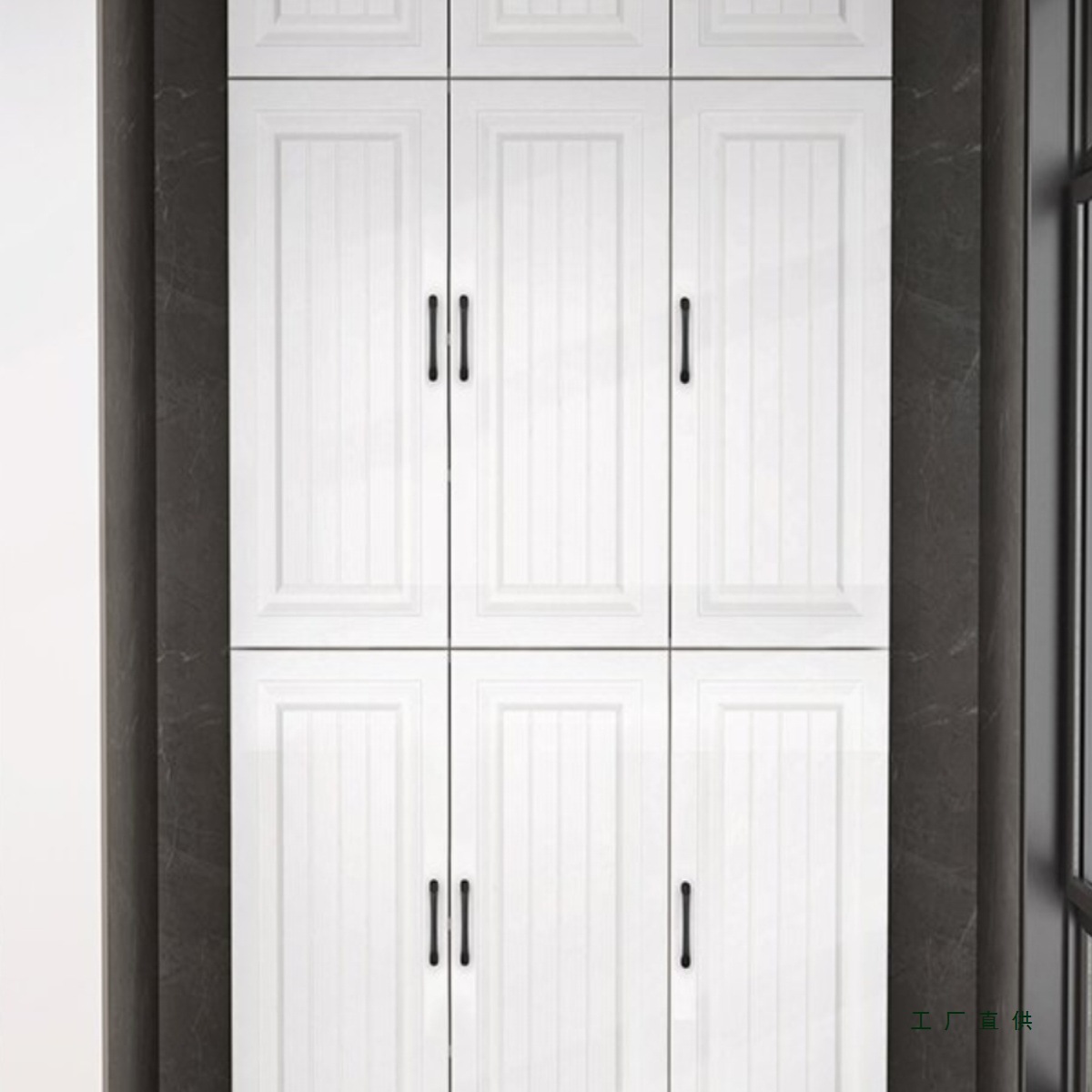 Customized Solid Wood Balcony Cabinet Storage Cabinet Simple Modern Storage Storage Sun Protection High Cabinet Large Capacity Sundry Shoe Cabinet