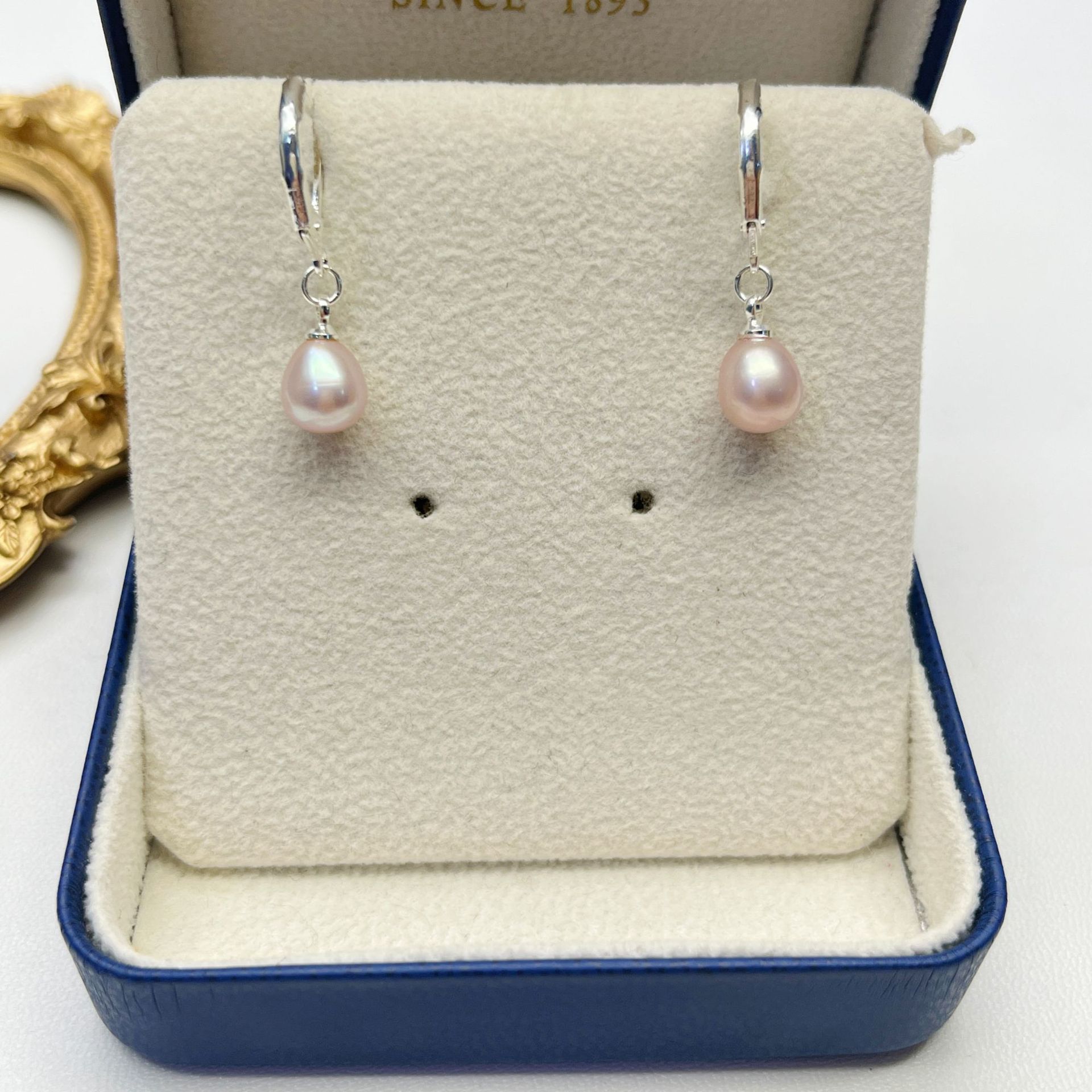 13g Weight Copper Ear Needle Material Drop Earrings Classification 1 Pair Quantity Daily Occasion Freshwater Pearl, Copper Material Geometric Pattern All Seasons Season Women's Gender Simple Style Style 1 Pair Freshwater Pearl Copper Freshwater Pearl Earrings Geometric Drop Earrings 1
