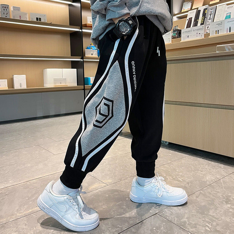 Autumn children's trousers for boys