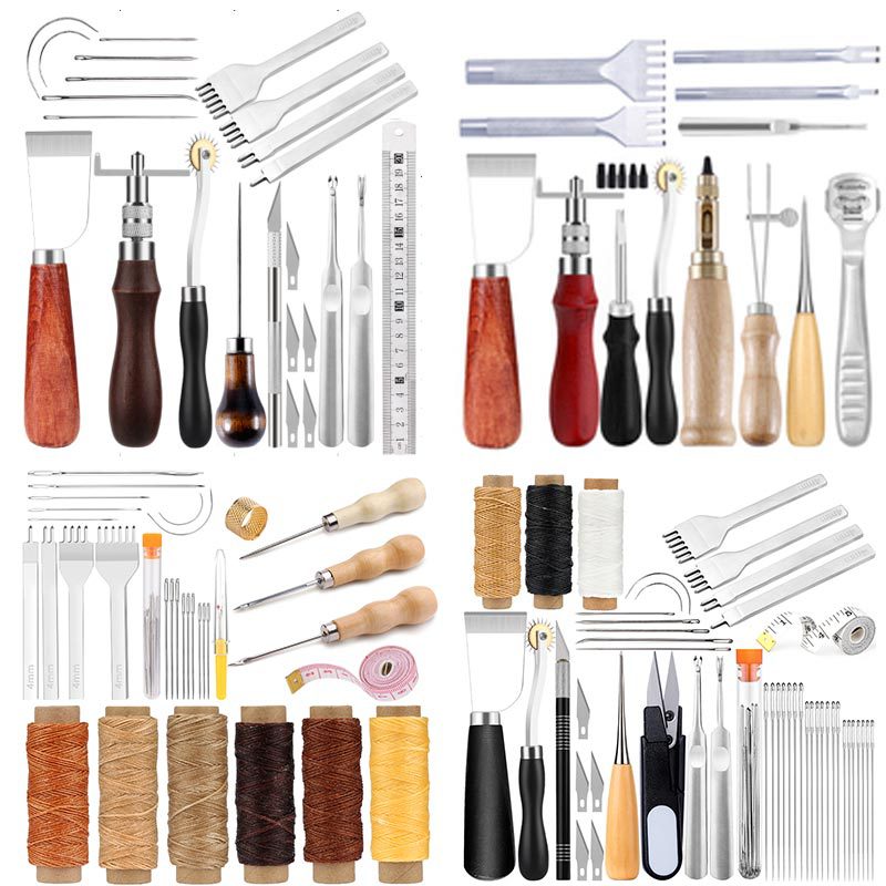 皮革diy工具套装手工皮具制作工具菱斩手工冲子手工制作皮包工具