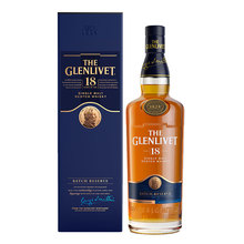 格兰威特18年陈酿(Glenlivet)单一麦芽威士忌700ml 苏格兰威士忌