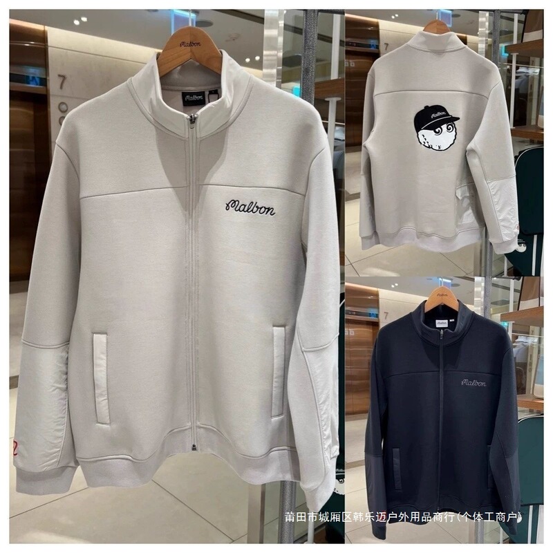 25 Autumn/Winter Korean Original Golf Clothing Men's Casual Sports Baseball Collar Loose Jacket 25 Autumn/Winter Korean Original Golf Clothing Men's Casual Sports Baseball Collar Loose Jacket