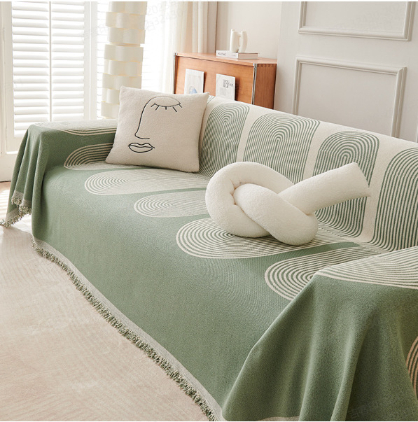 Cubresofá universal de lujo ligero, estilo nórdico, para todas las estaciones - Mayorista