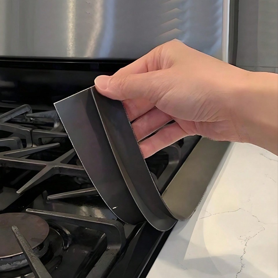 Tira para Brechas de Estufa 21 Pulgadas de Silicona, Resistente a Altas Temperaturas, para Cocina