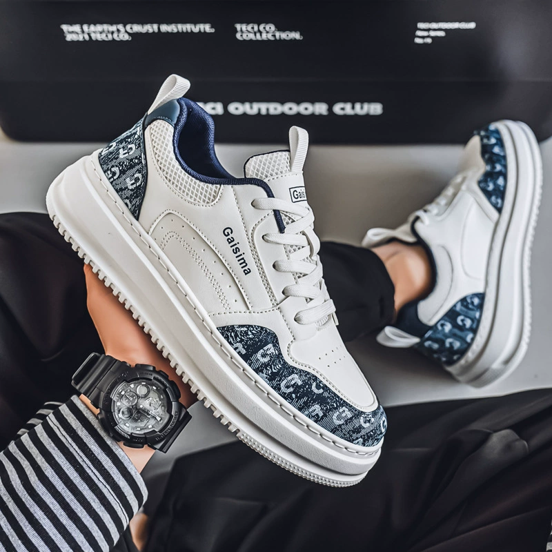 Нишевые модные кроссовки, новая повседневная обувь на все сезоны, модные мужские низкие спортивные кроссовки, белые кеды в корейском стиле для студентов.