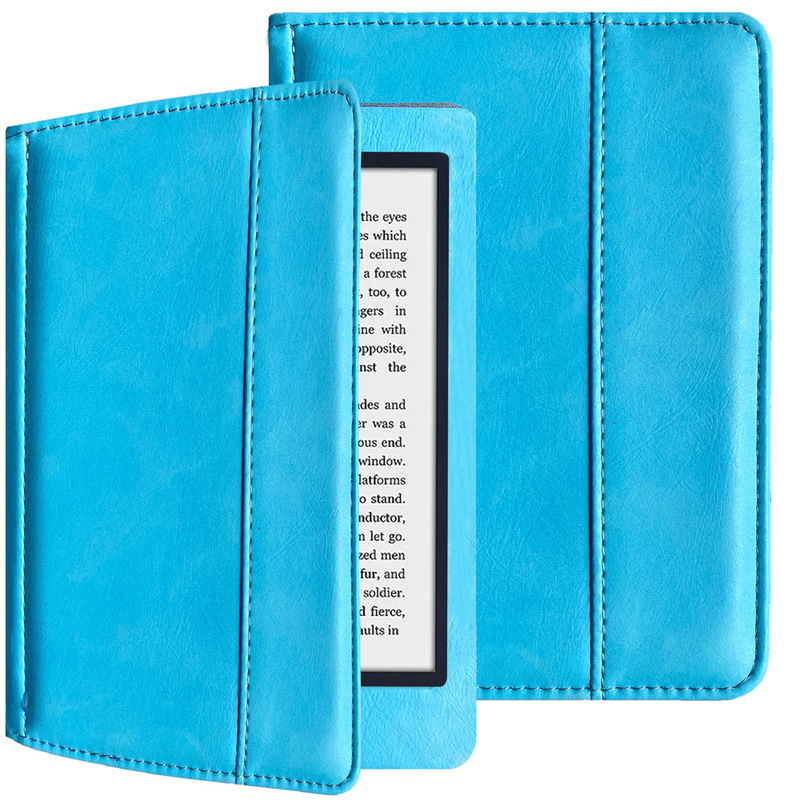 in stock Kobo Glo HD Leather Case N437 E-book Case Flip-type Case Protective Case Anti-drop Electronic Paper Book