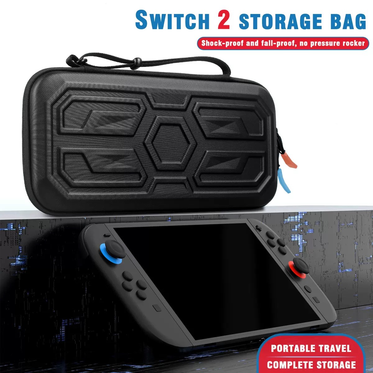 Новый чехол для хранения Switch 2/хоста, стиль меха, защитная упаковка, NS2 коробка для хранения