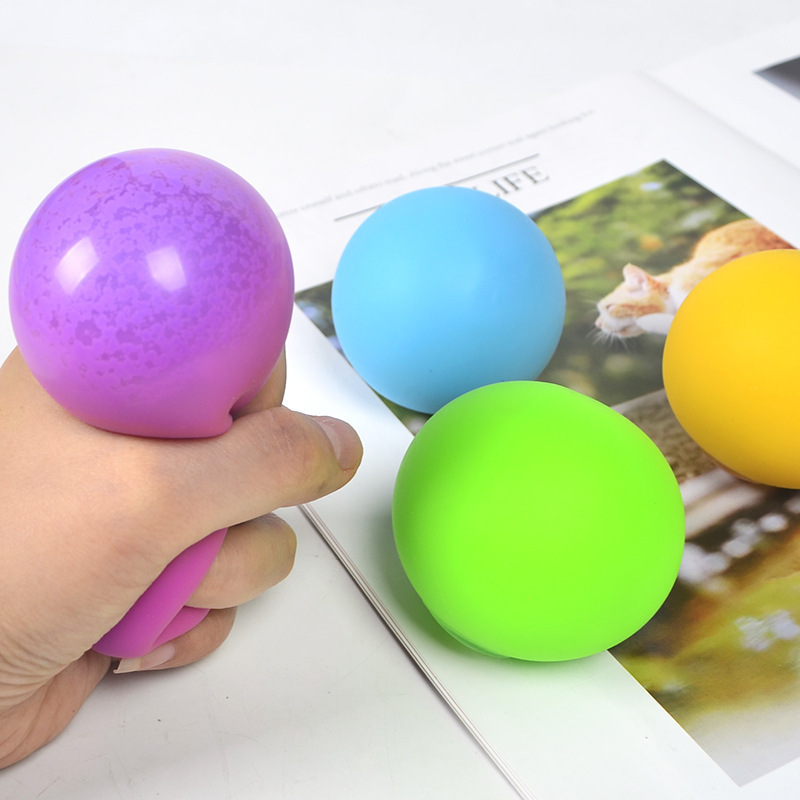 Slow Rebound Tpr Stress Relief Toy, Colorful Flour Balls, Squeeze Tofu Balls, Novelty Stress Relief Toy, Colored Slime Balls Slow Rebound Tpr Stress Relief Toy, Colorful Flour Balls, Squeeze Tofu Balls, Novelty Stress Relief Toy, Colored Slime Balls