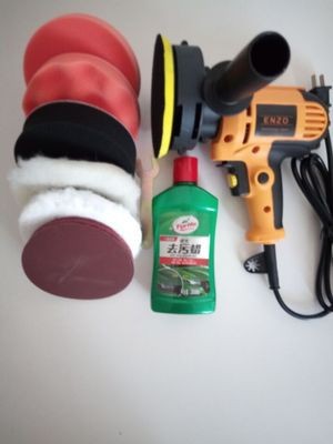Qìchē – Car Polisher Sheet Metal Spray Repair - upgraded-configuration-stain-wax-2m-wire-copper-motor
