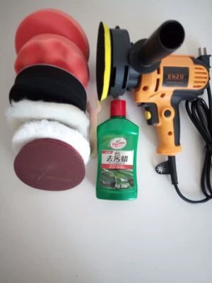 Car Polisher Waxing Machine Sheet Metal Spray Repair - upgraded-configuration-decontamination-wax-2m-wire-pure-copper-motor