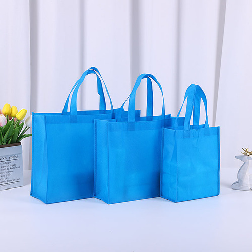 Sewing non-woven handbags custom clothing store bags gift non-woven bags wholesale folding shopping bags