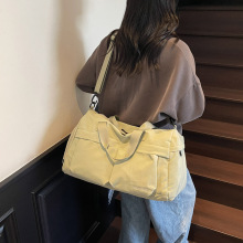 旅行包大容量休闲游泳训练运动健身包外出短途单肩手提包行李包