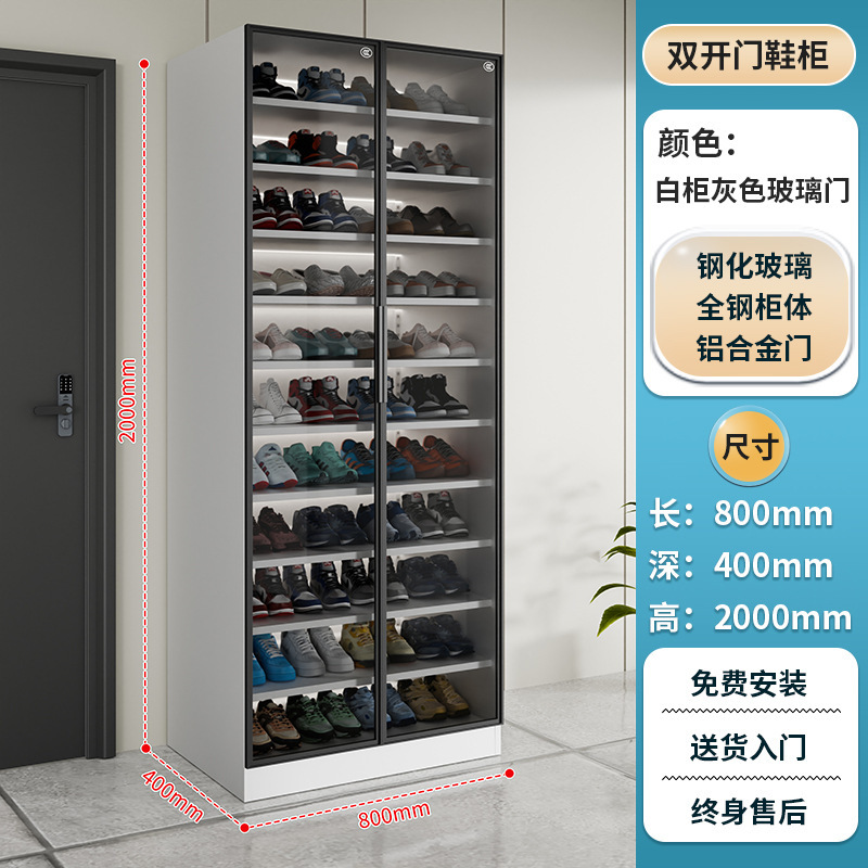 钢制手办展示柜家用模型玩具收纳柜玻璃陈列柜客厅酒柜学生书柜|undefined