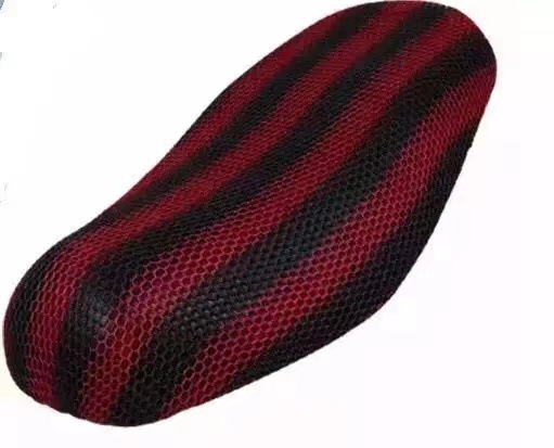 Funda para asiento de motocicleta, funda para asiento transpirable con aislamiento térmico para vehículos eléctricos, funda de malla tridimensional en forma de panal, funda para asiento de vehículo con batería para las cuatro estaciones