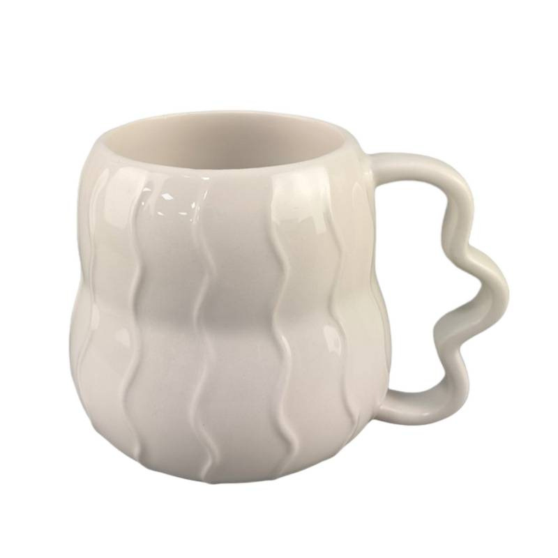 Selección estricta de calabaza creativa taza de cerámica nórdica taza de café de pareja taza de leche pequeña y linda