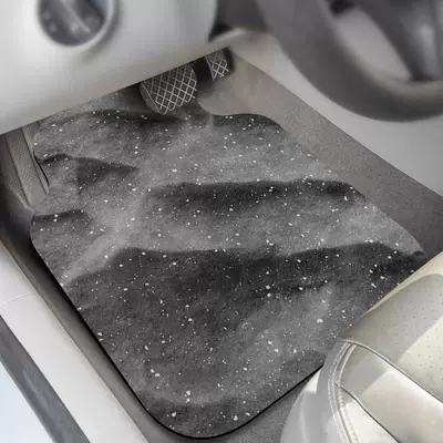 Diatom mud car floor mat, starry sky water-absorbing carpet-style, universal, easy to clean, single-piece, detachable decorative car carpet (Car Carpet) - starry-sky-grey-anti-slip-diatom-mud-full-car-four-piece-set-four-pieces-offer-more-savings