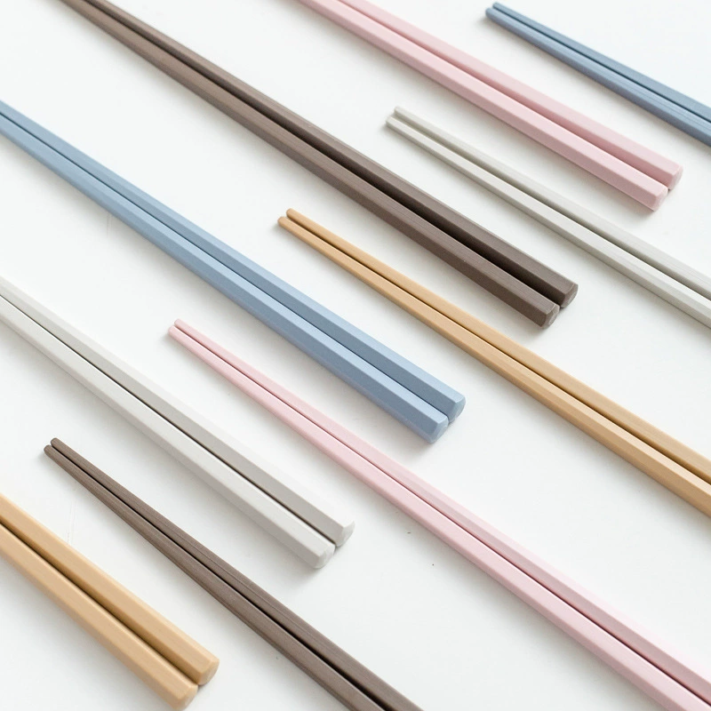 Импортные японские палочки для еды Sunlife Morandi из смолы, 5 пар, набор простой посуды в японском стиле для дома