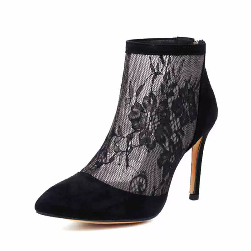 Boots pointy toe, European style, plus size