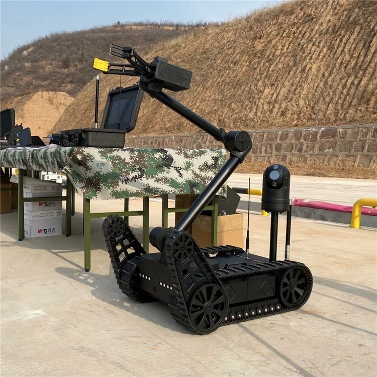 Детонаторный робот гусеничный детонаторный робот разведчик детонации робот