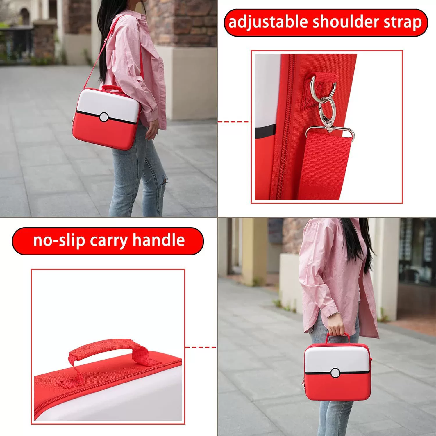 Nintendo Switch full set large bag Mario theme console storage bag NS storage box waterproof shoulder bag