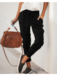 H 59325 Elastic Tie Casual Pants �ɾoϵ�����eѝ �W���羳