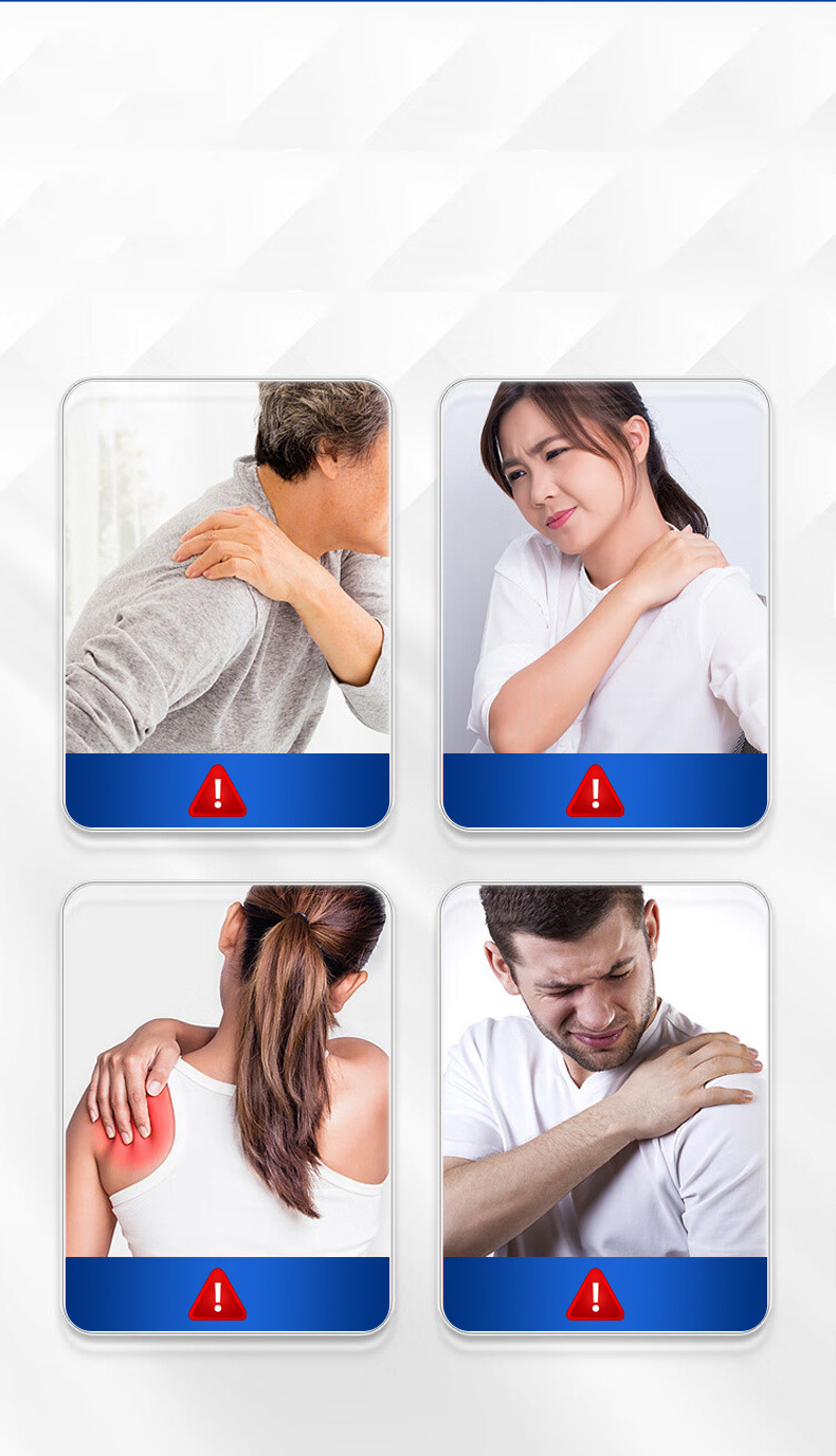 Yao Benren Shoulder Warming Herbal Patch 8 Patches 7cm x 10cm Far Infrared Self Heating quality and texture
